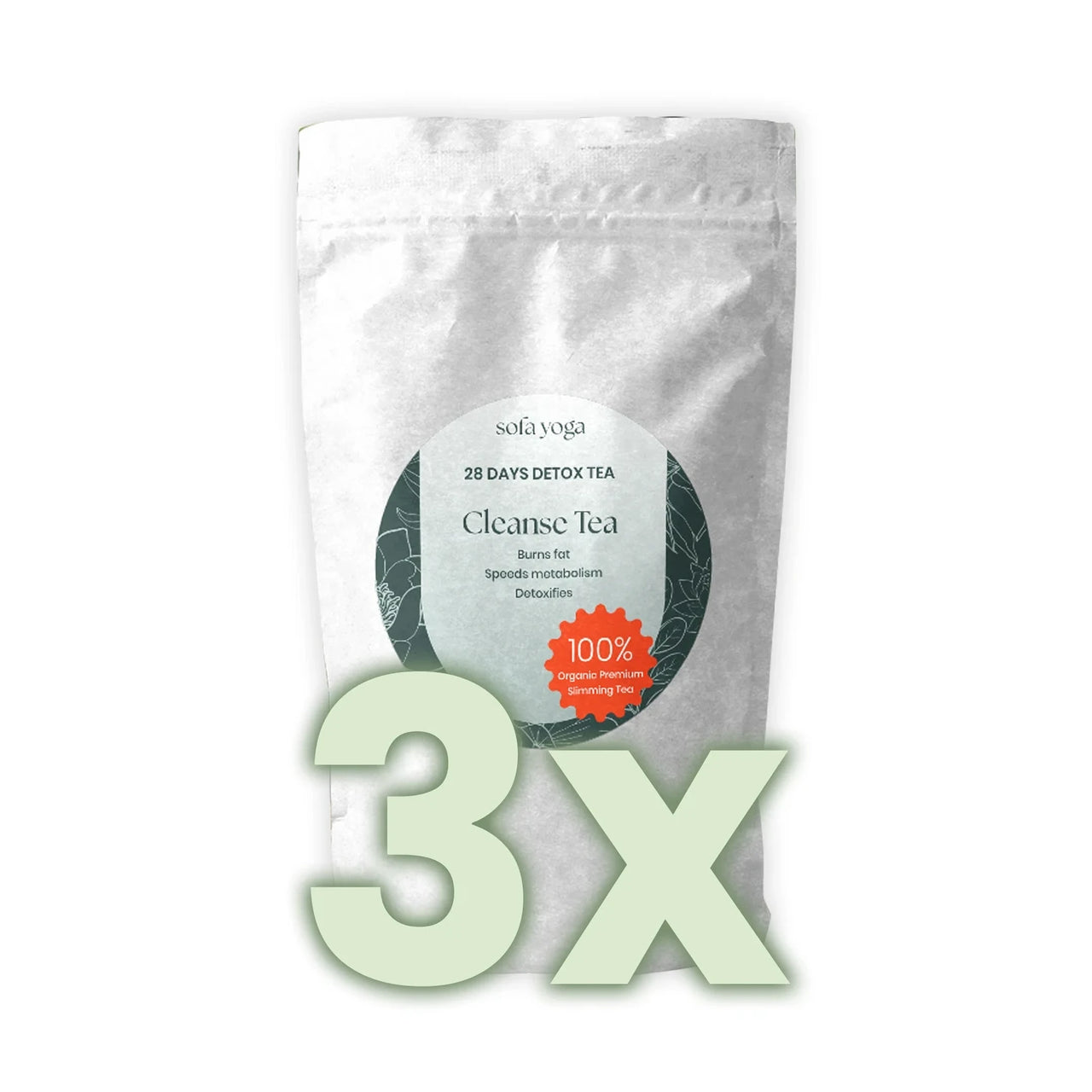 DETOX CLEANSE TEA (28 tea bags per box)